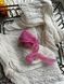 Декоративная лента из жатого шелка VTILENE розовая Pink &mdash; идеи для свадебного декора, сервировки стола и фотосессий VTILENE studio