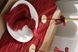 Серветка з щільної марлі для декору столу VTILENE Deep red &mdash; ідеї для весільного декору, сервірування столу та фотозйомок VTILENE studio