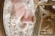 Батистова стрічка VTILENE ручного фарбування 3 м Blush &mdash; ідеї для весільного декору, сервірування столу та фотозйомок VTILENE studio