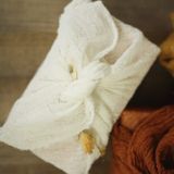 Тканинна упаковка для подарунків еко VTILENE Ivory GP-4001 &mdash; декор для весільного столу та фотосесій VTILENE studio