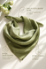 Платок 55 &times; 55 см Olive &mdash; идеи для свадебного декора, сервировки стола и фотосессий VTILENE studio